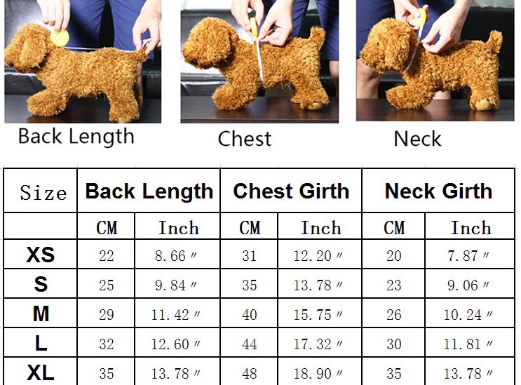 Pijamas para perros en varios tamaños y motivos Pijamas para perros en varios tamaños y motivos