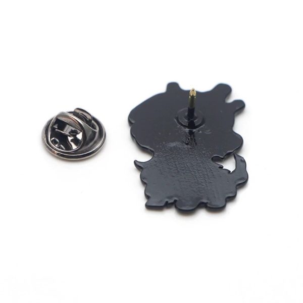 Broche de metal del perro de Rick y Morty