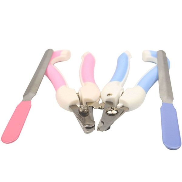 Tijeras cortauñas con lima para perros y gatos