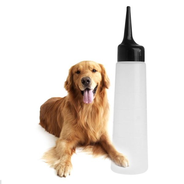 Botella de champú con pico de precisión para mascotas de 250 ML