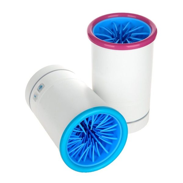 Limpiador de patitas al agua, eléctrico y recargable por USB