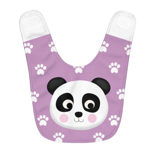 Babero de Oso Panda por Mia Moll