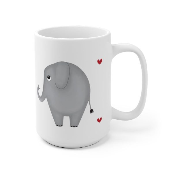 Taza de elefante por Mia Moll