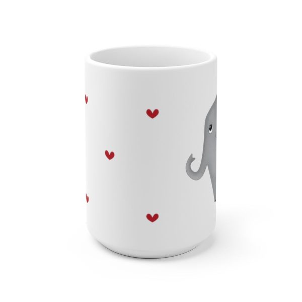 Taza de elefante por Mia Moll